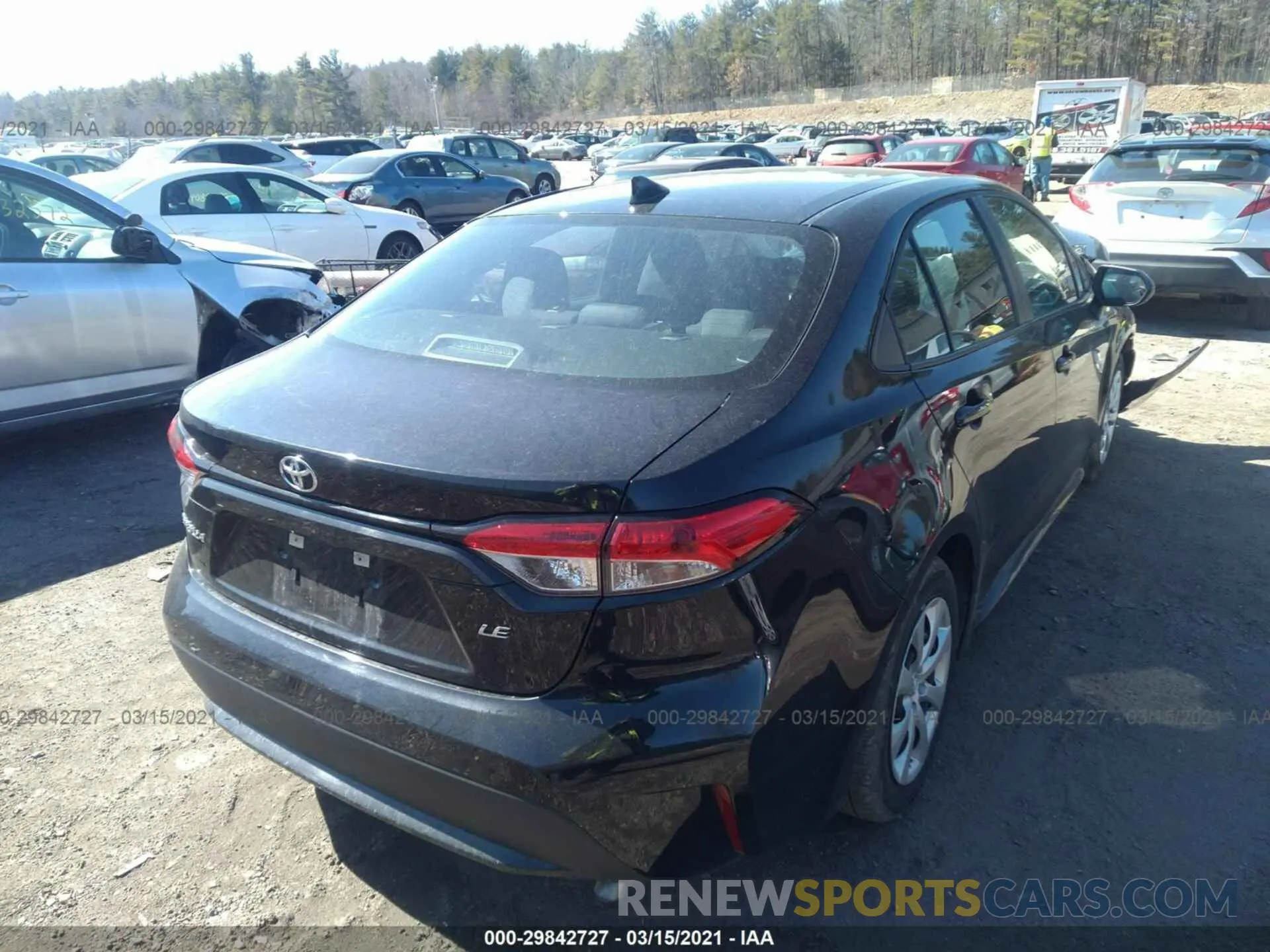 4 Photograph of a damaged car 5YFEPRAE2LP034063 TOYOTA COROLLA 2020