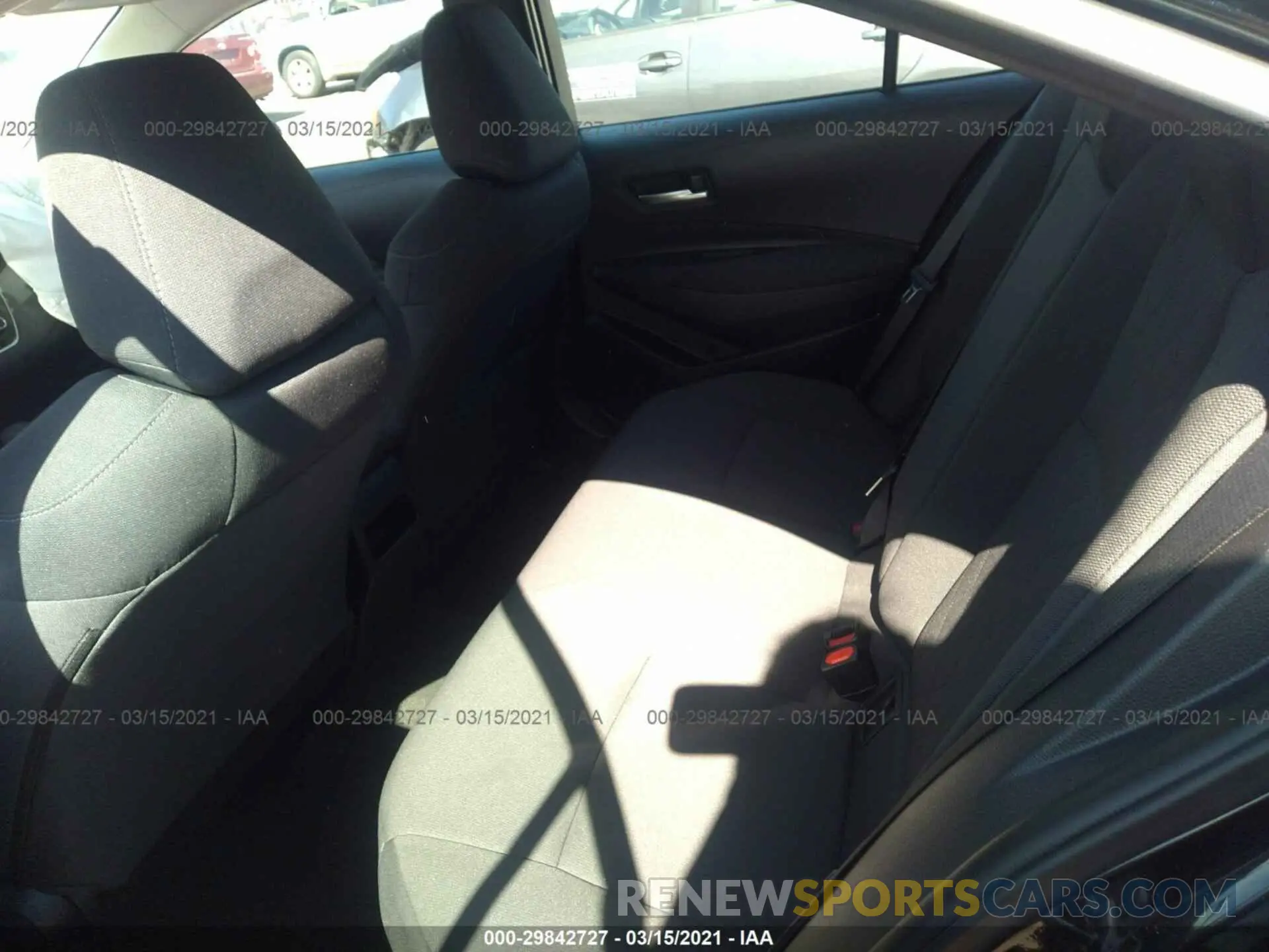 8 Photograph of a damaged car 5YFEPRAE2LP034063 TOYOTA COROLLA 2020