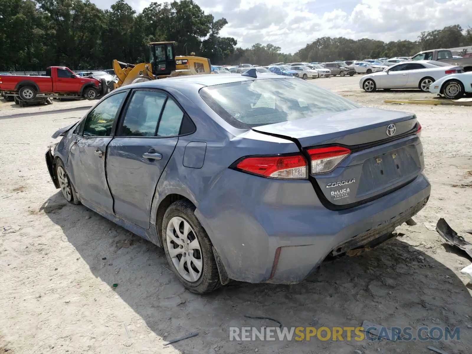 3 Photograph of a damaged car 5YFEPRAE2LP034189 TOYOTA COROLLA 2020