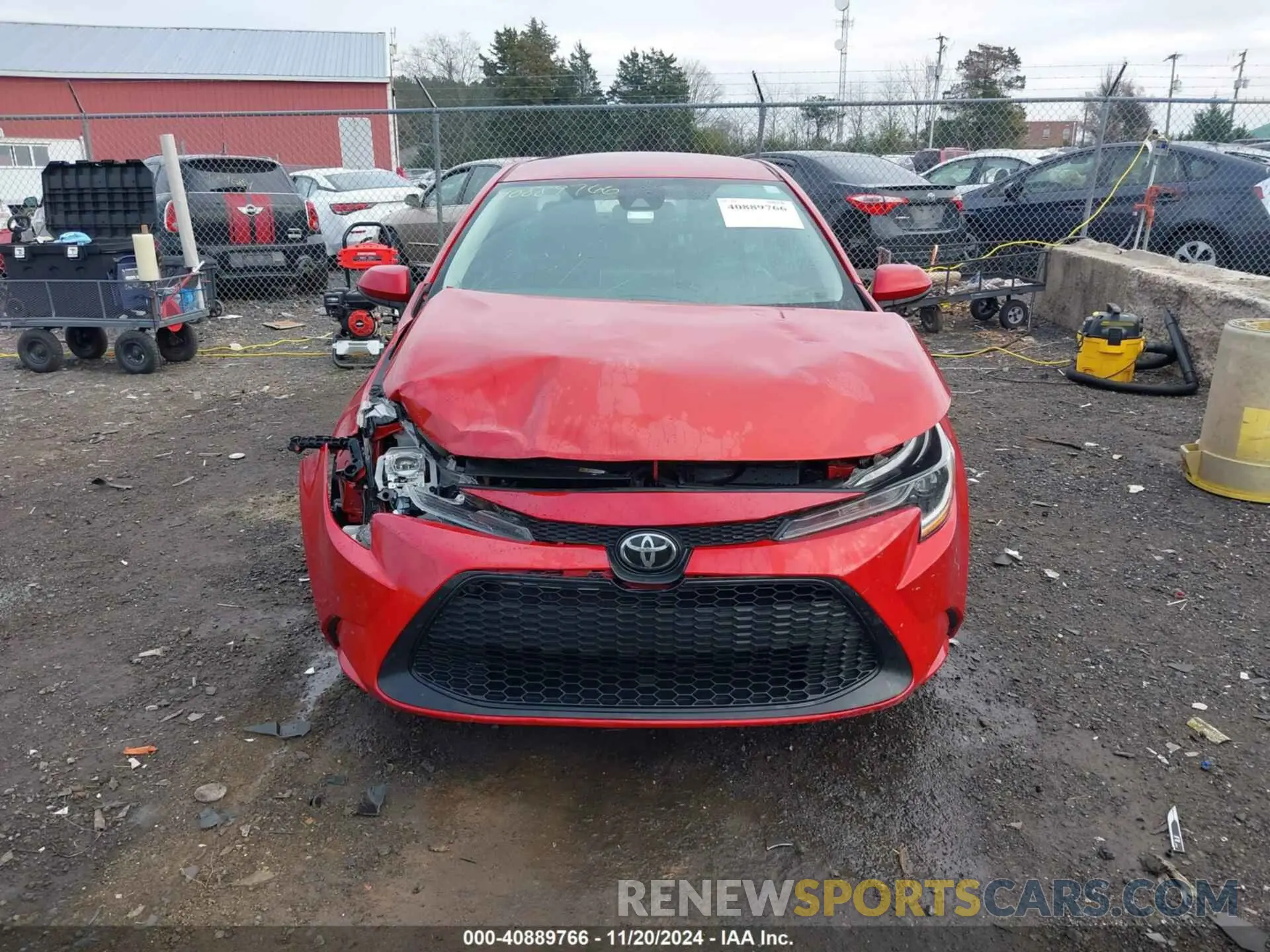 12 Photograph of a damaged car 5YFEPRAE2LP049730 TOYOTA COROLLA 2020