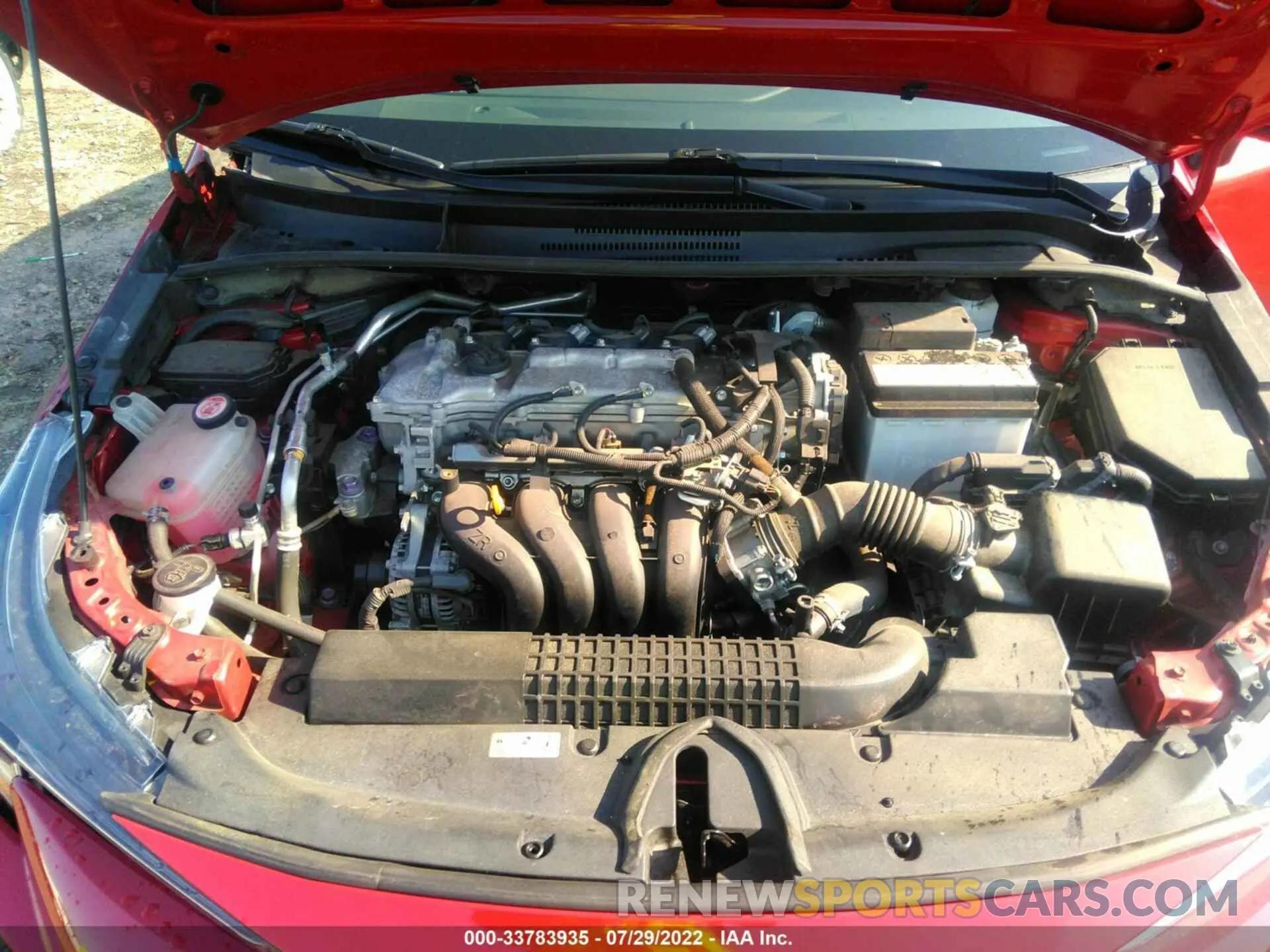 10 Фотография поврежденного автомобиля 5YFEPRAE2LP052305 TOYOTA COROLLA 2020