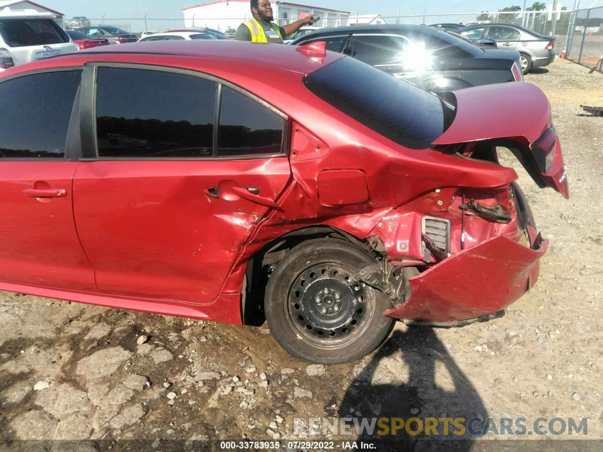 6 Фотография поврежденного автомобиля 5YFEPRAE2LP052305 TOYOTA COROLLA 2020