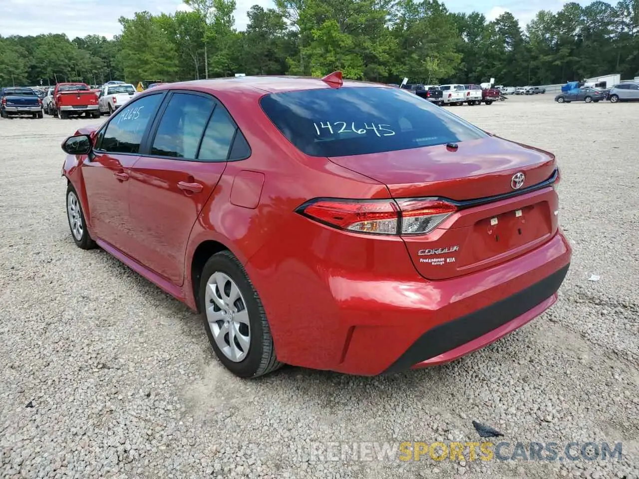 3 Фотография поврежденного автомобиля 5YFEPRAE2LP059531 TOYOTA COROLLA 2020