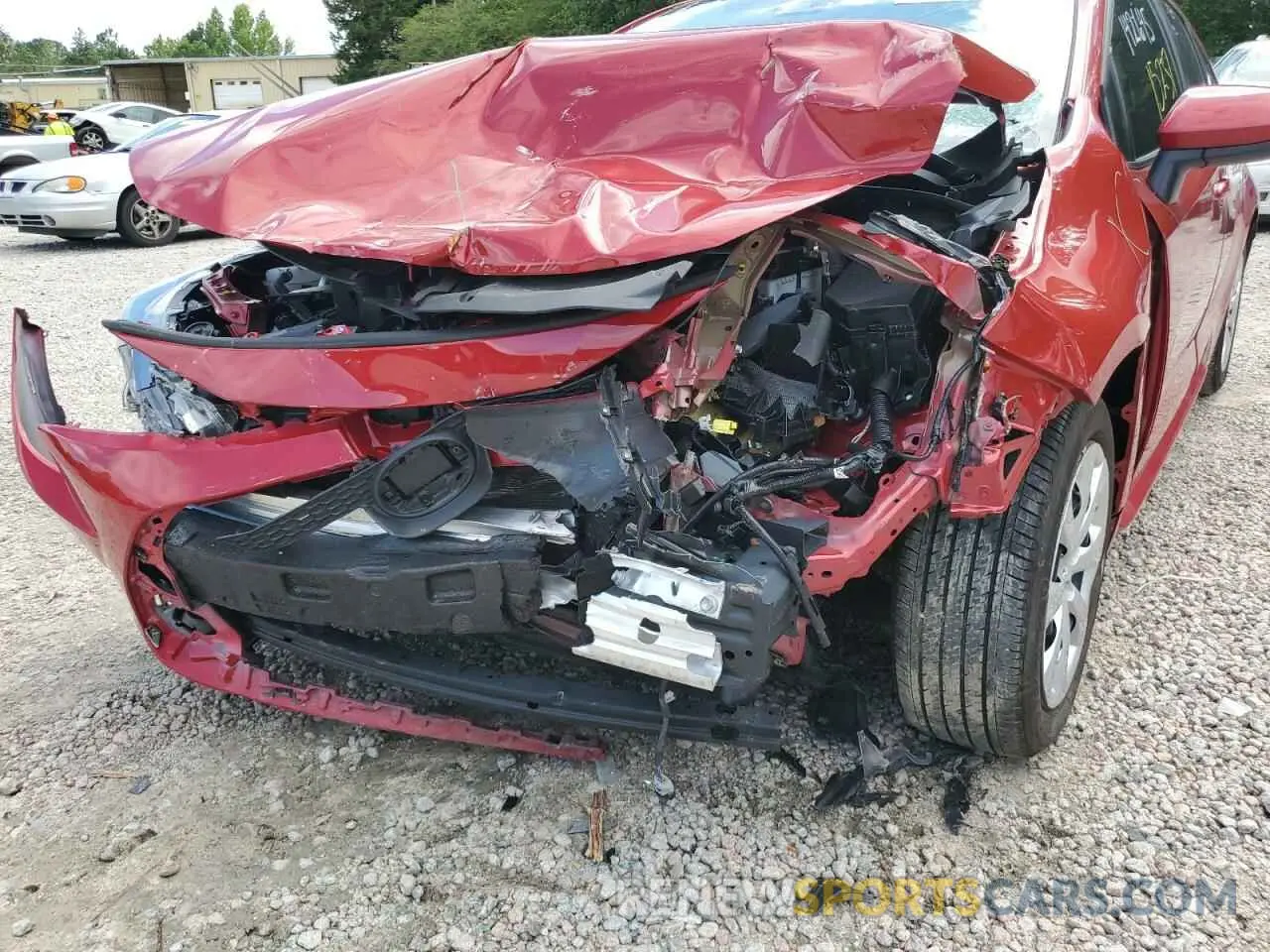 9 Фотография поврежденного автомобиля 5YFEPRAE2LP059531 TOYOTA COROLLA 2020