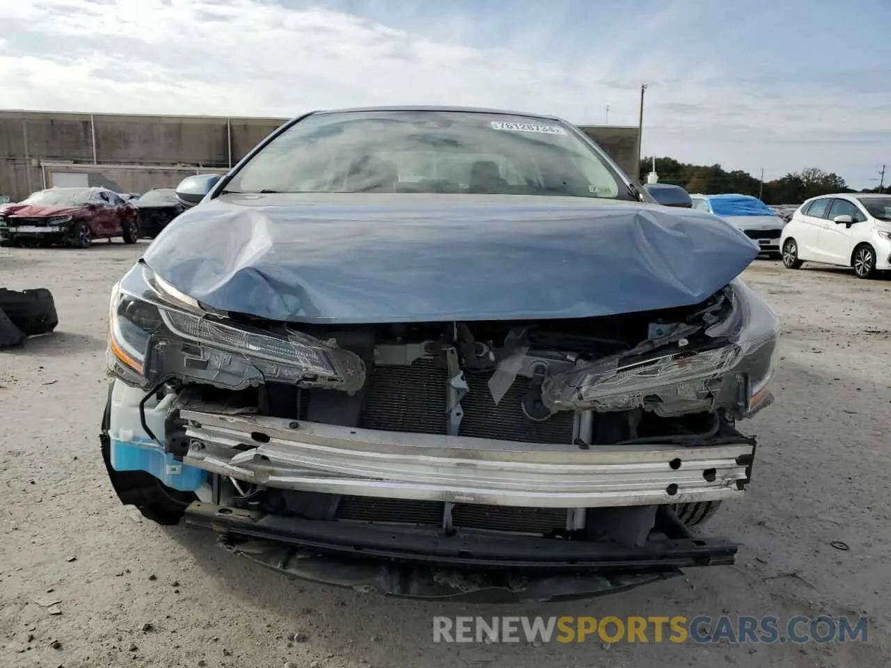 5 Photograph of a damaged car 5YFEPRAE2LP061764 TOYOTA COROLLA 2020