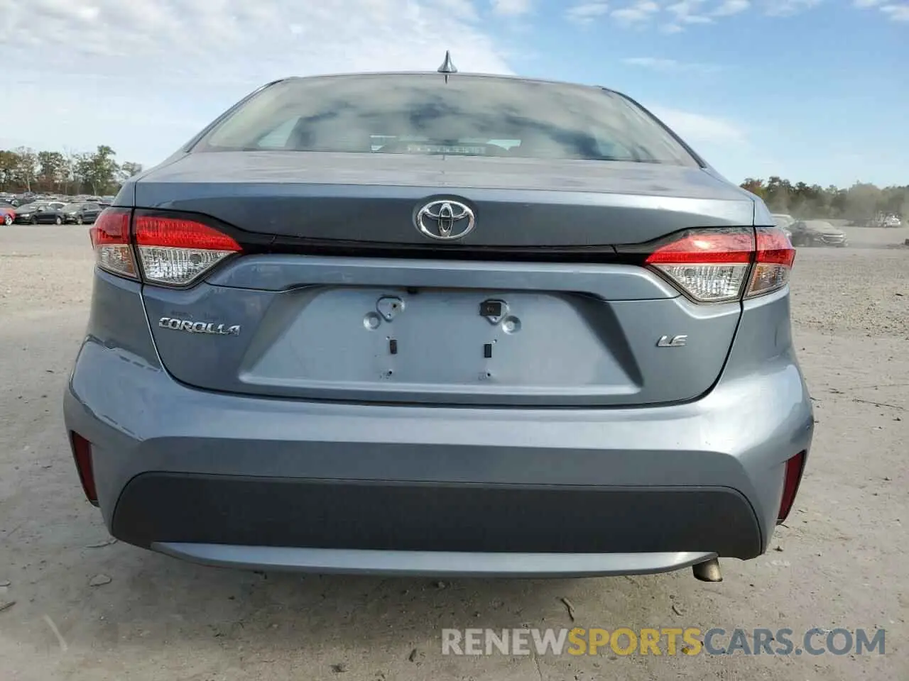 6 Photograph of a damaged car 5YFEPRAE2LP061764 TOYOTA COROLLA 2020