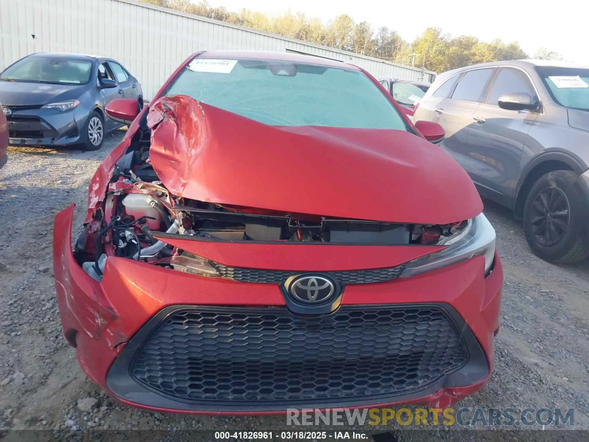 12 Photograph of a damaged car 5YFEPRAE2LP066589 TOYOTA COROLLA 2020