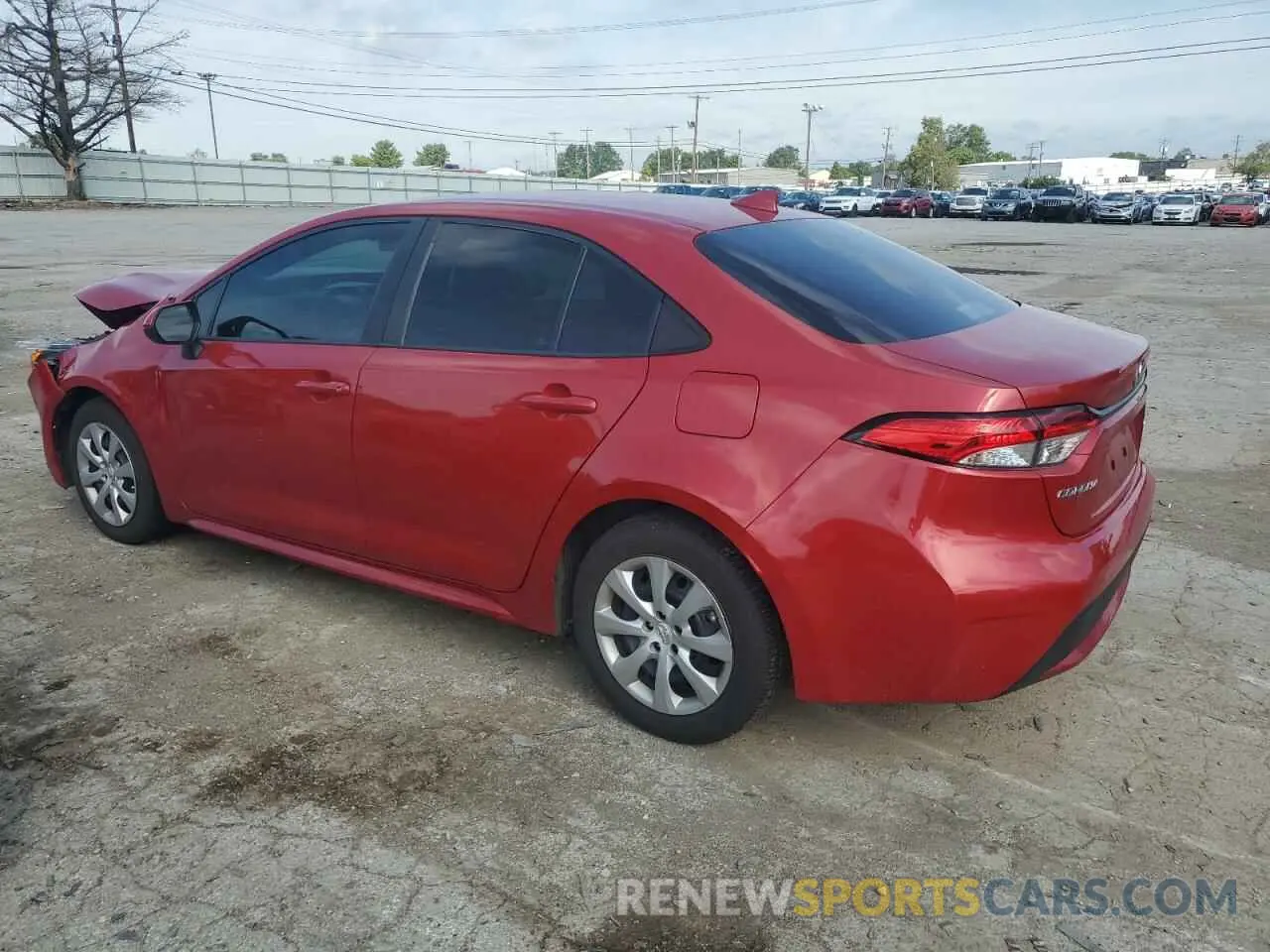 2 Photograph of a damaged car 5YFEPRAE2LP067936 TOYOTA COROLLA 2020