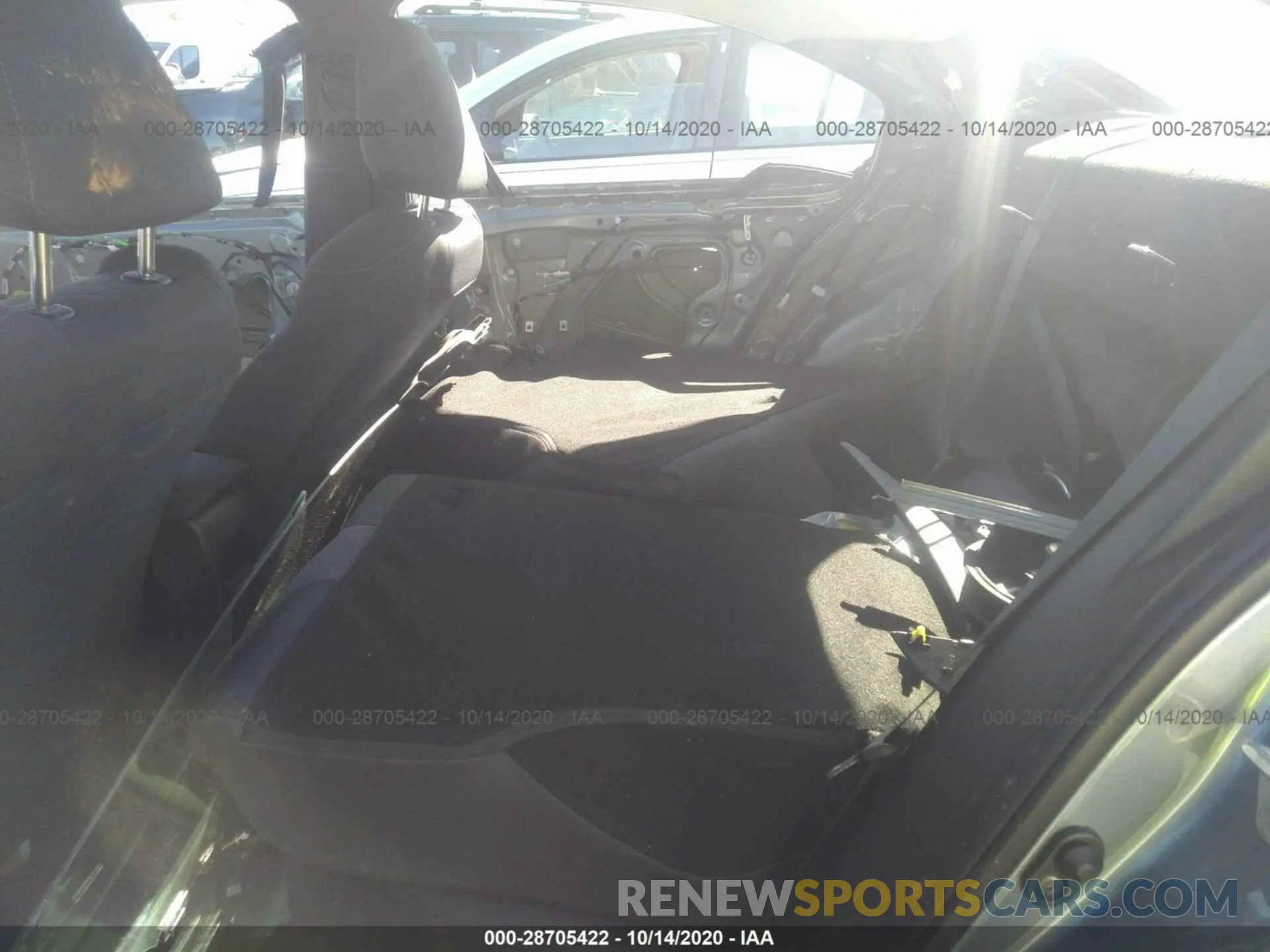 8 Photograph of a damaged car 5YFEPRAE2LP073493 TOYOTA COROLLA 2020