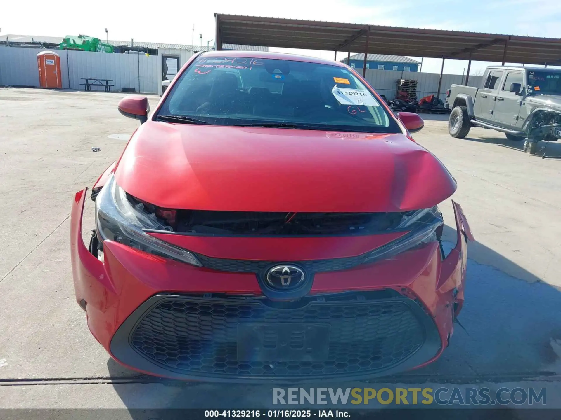 13 Фотография поврежденного автомобиля 5YFEPRAE2LP075082 TOYOTA COROLLA 2020