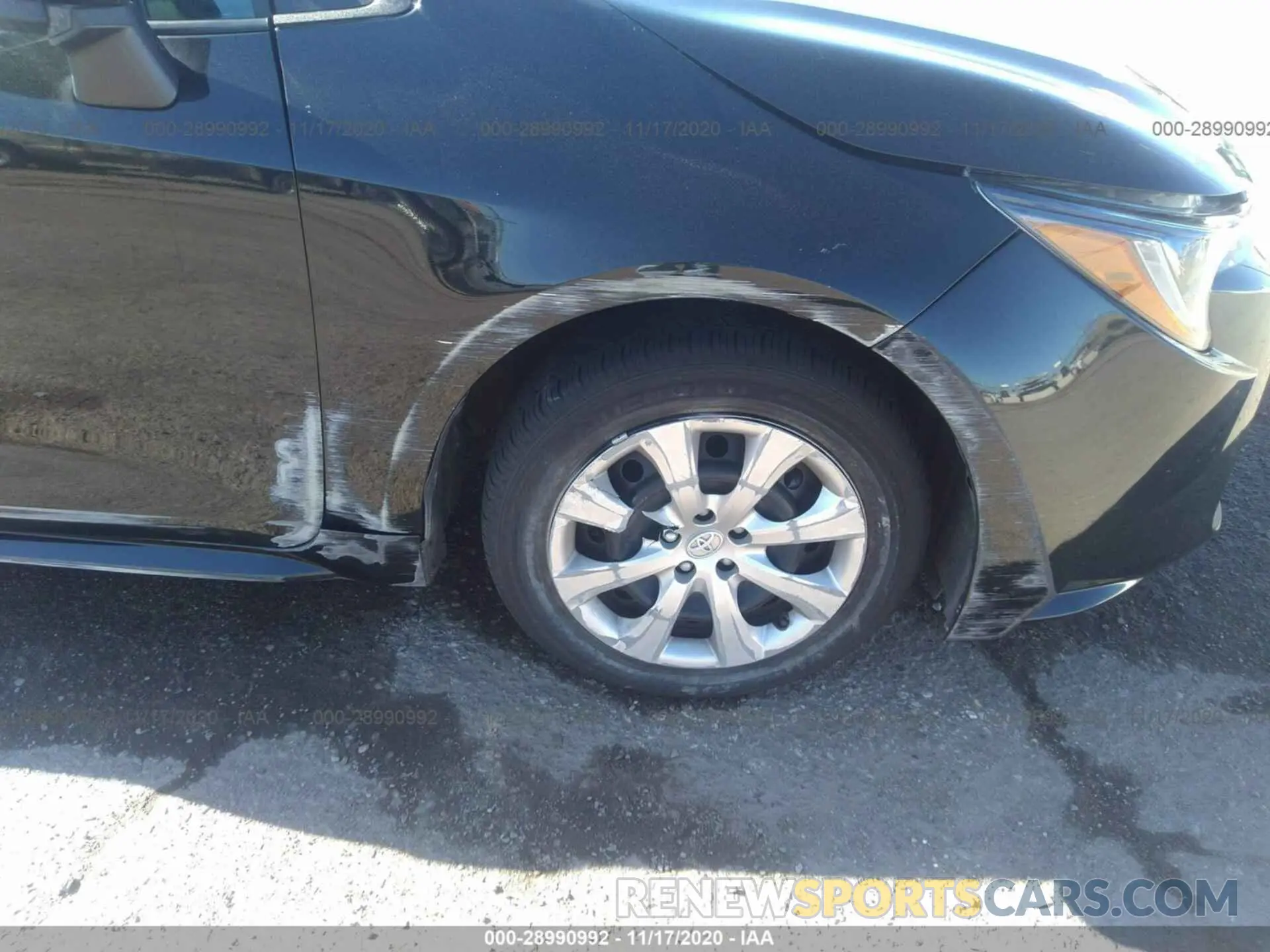 6 Photograph of a damaged car 5YFEPRAE2LP077124 TOYOTA COROLLA 2020