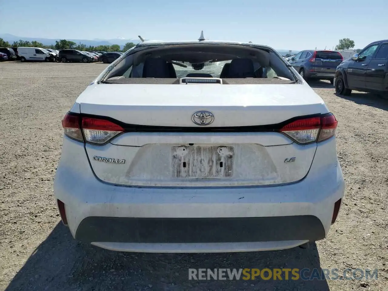 6 Photograph of a damaged car 5YFEPRAE2LP077169 TOYOTA COROLLA 2020