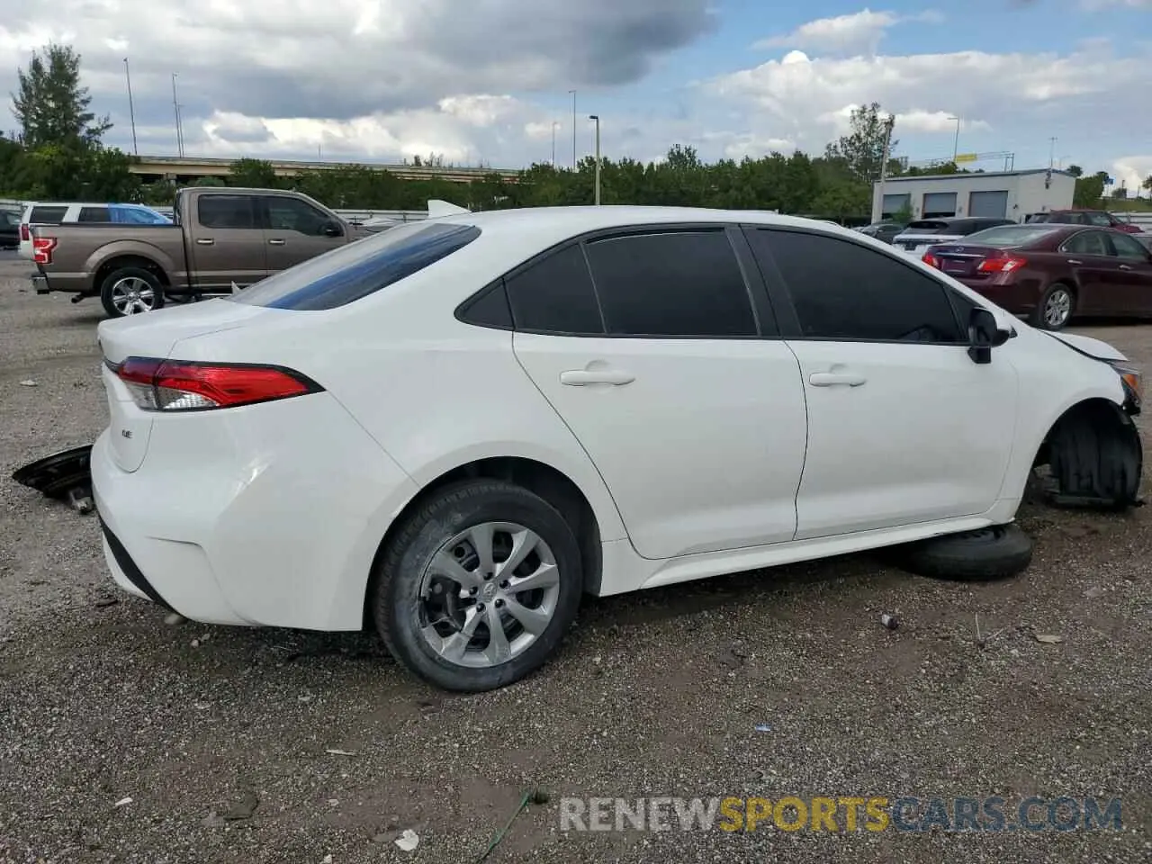 3 Фотография поврежденного автомобиля 5YFEPRAE2LP077978 TOYOTA COROLLA 2020