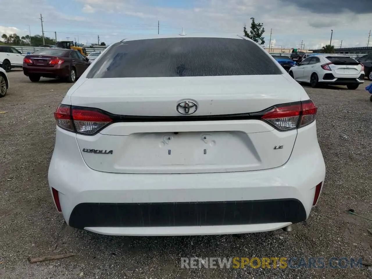 6 Фотография поврежденного автомобиля 5YFEPRAE2LP077978 TOYOTA COROLLA 2020