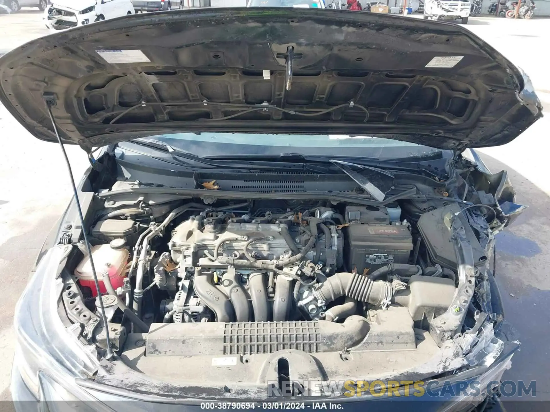 10 Фотография поврежденного автомобиля 5YFEPRAE2LP087765 TOYOTA COROLLA 2020