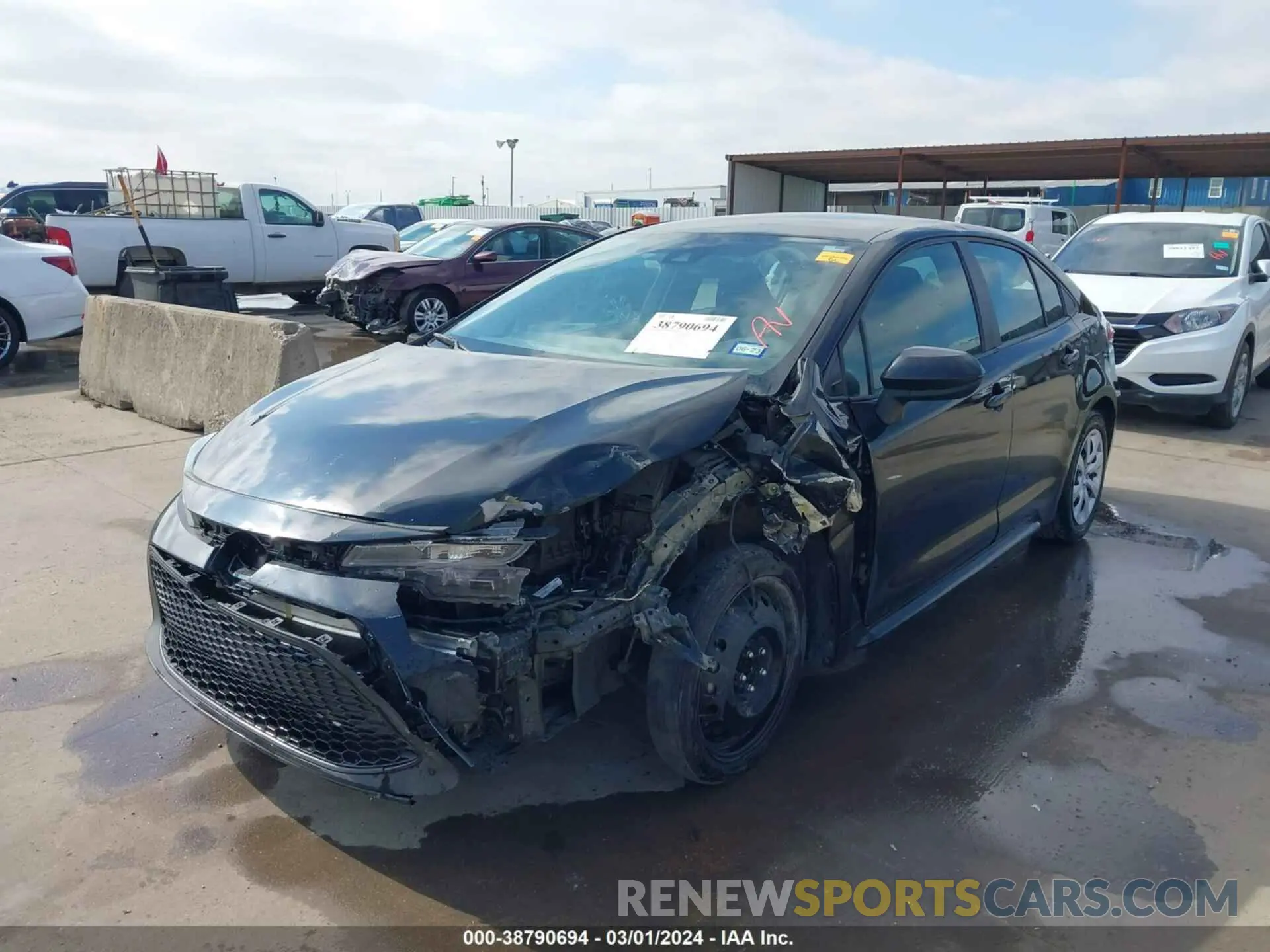 6 Фотография поврежденного автомобиля 5YFEPRAE2LP087765 TOYOTA COROLLA 2020