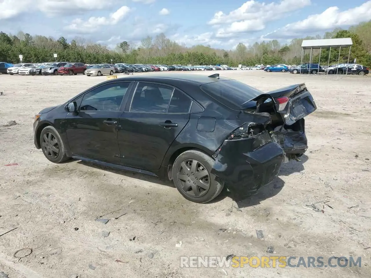 2 Фотография поврежденного автомобиля 5YFEPRAE2LP091735 TOYOTA COROLLA 2020
