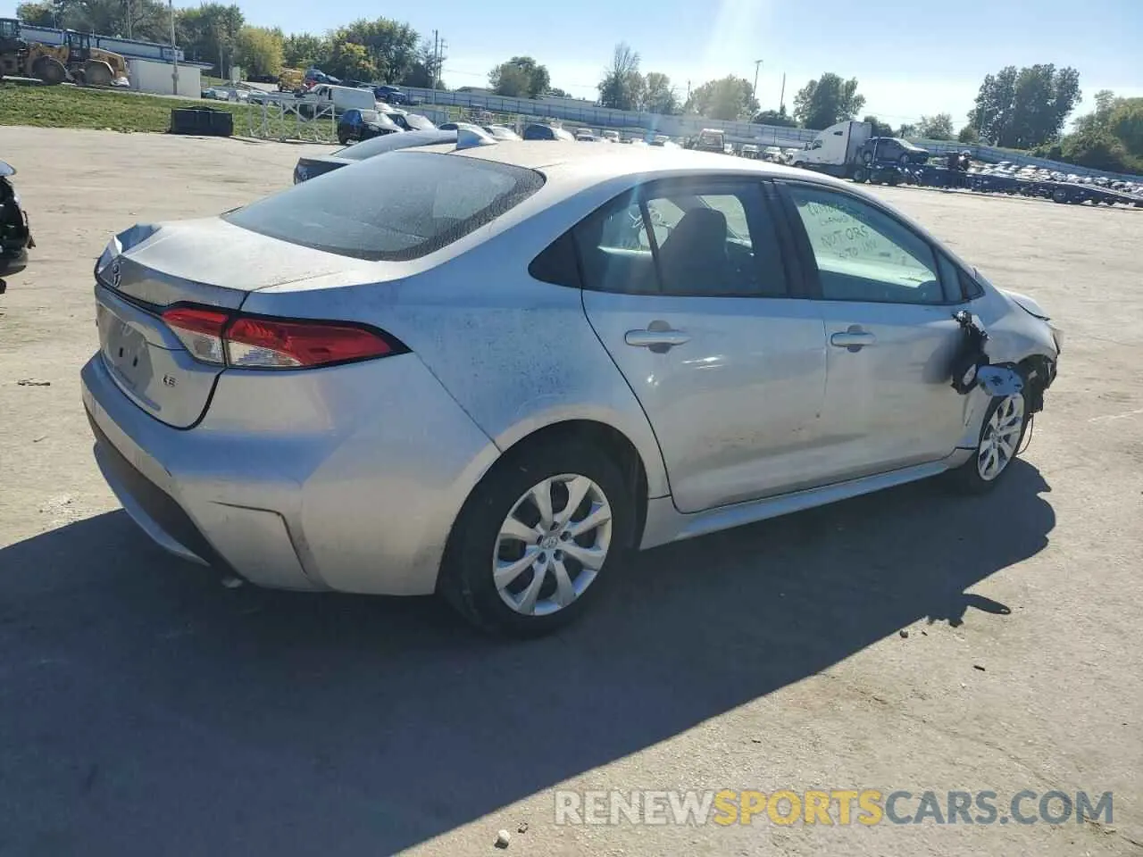 3 Photograph of a damaged car 5YFEPRAE2LP093226 TOYOTA COROLLA 2020