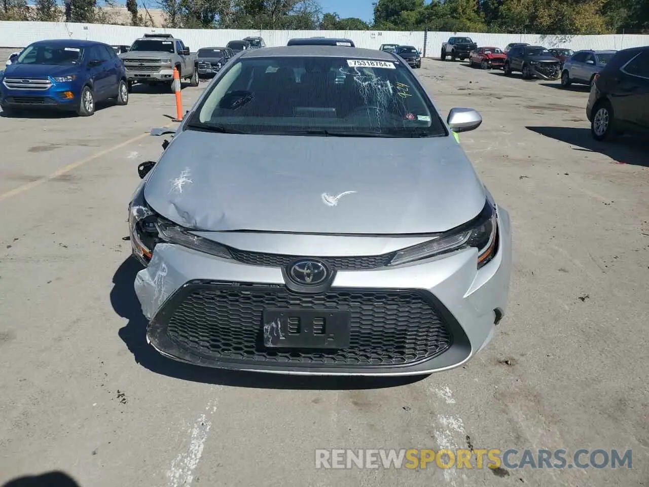 5 Photograph of a damaged car 5YFEPRAE2LP093226 TOYOTA COROLLA 2020