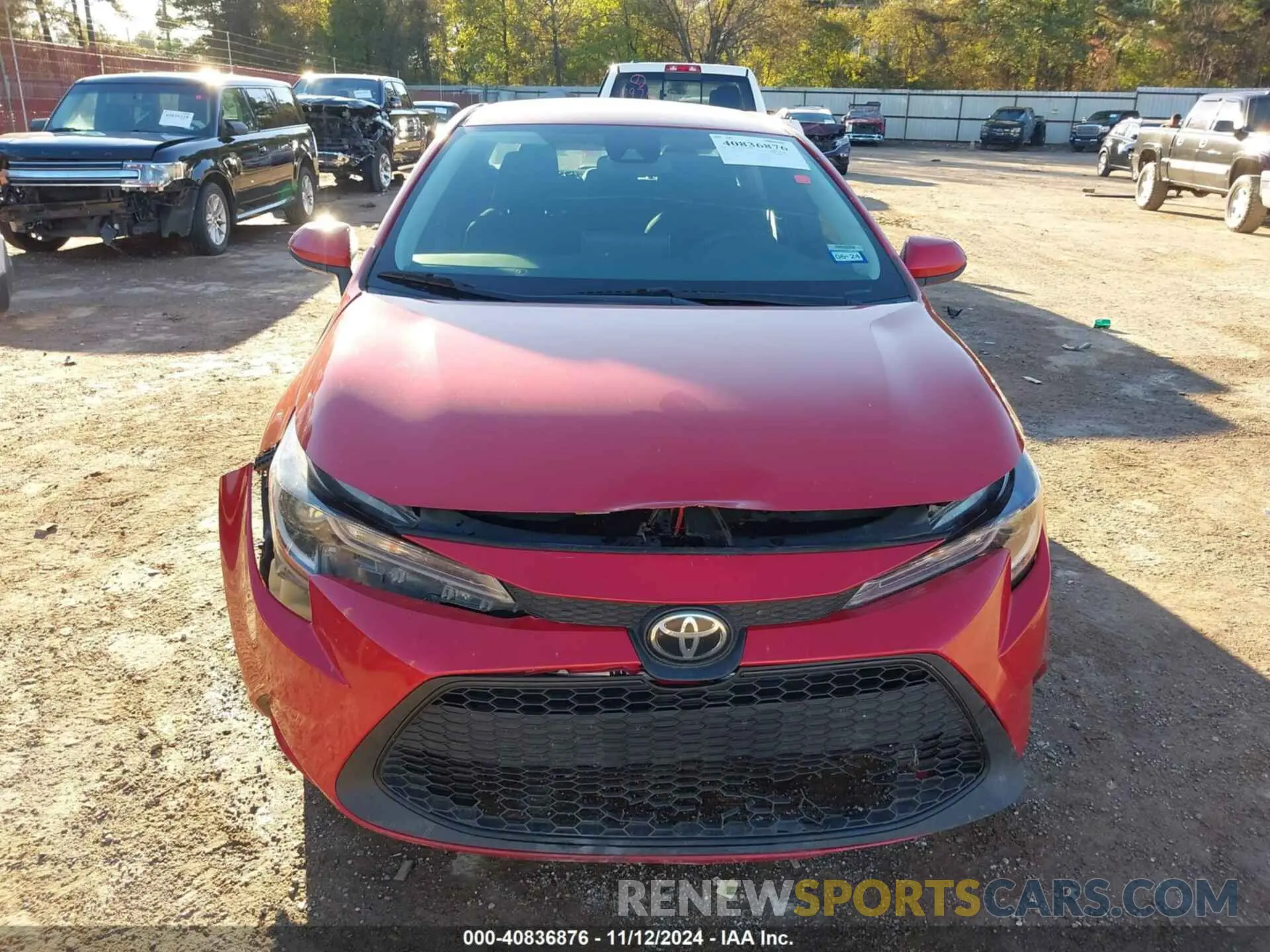 6 Photograph of a damaged car 5YFEPRAE2LP099401 TOYOTA COROLLA 2020