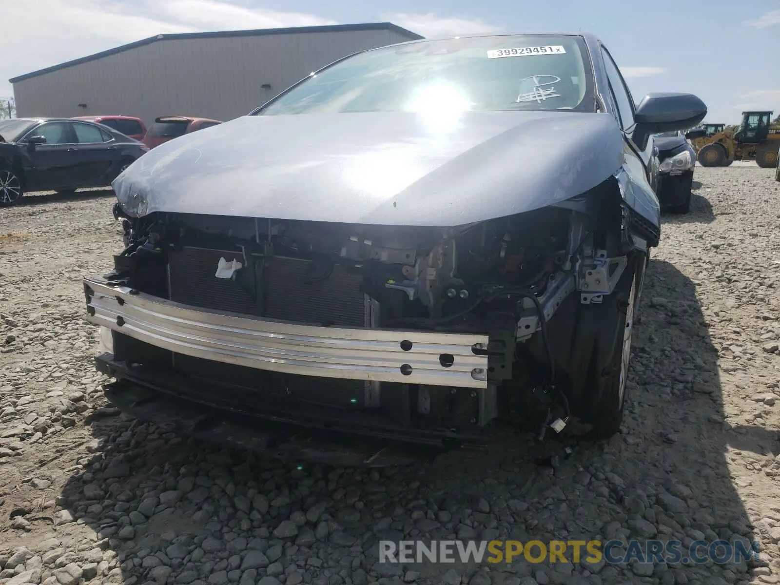 9 Photograph of a damaged car 5YFEPRAE2LP102619 TOYOTA COROLLA 2020