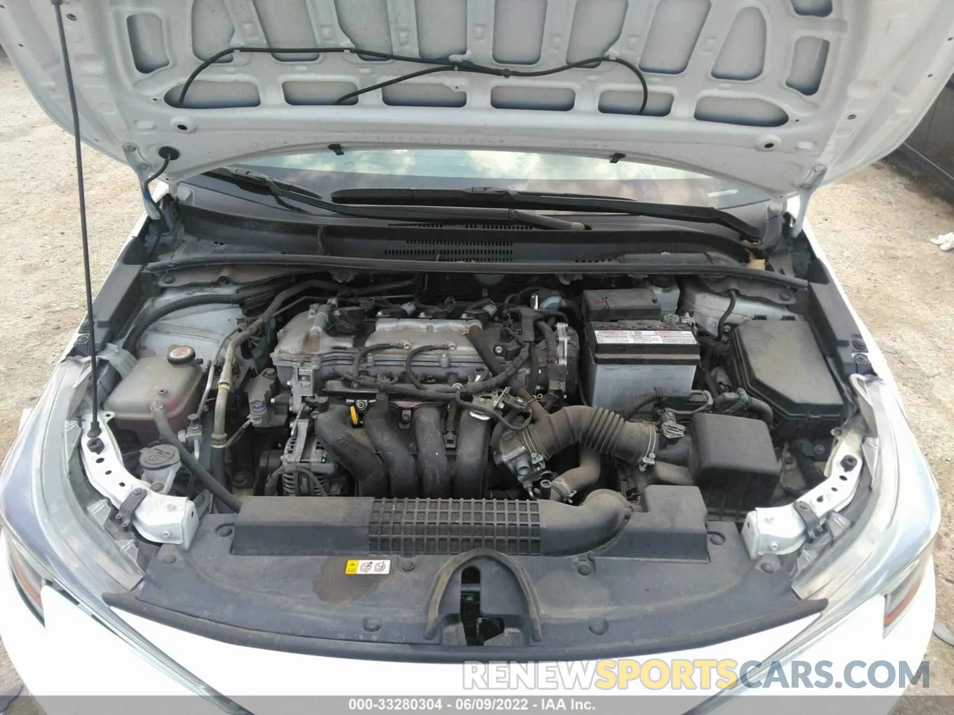 10 Фотография поврежденного автомобиля 5YFEPRAE2LP104130 TOYOTA COROLLA 2020