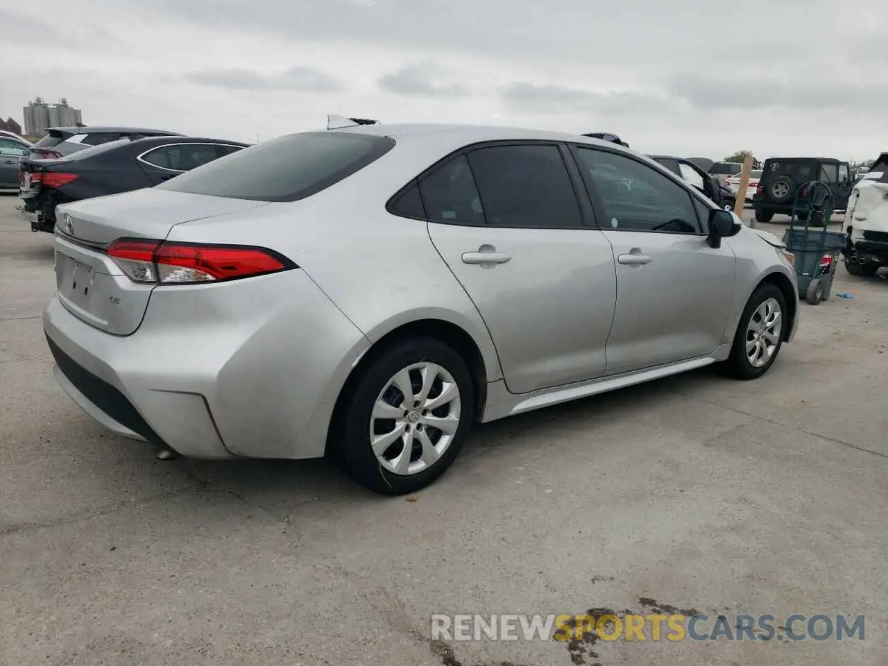 3 Фотография поврежденного автомобиля 5YFEPRAE2LP118206 TOYOTA COROLLA 2020