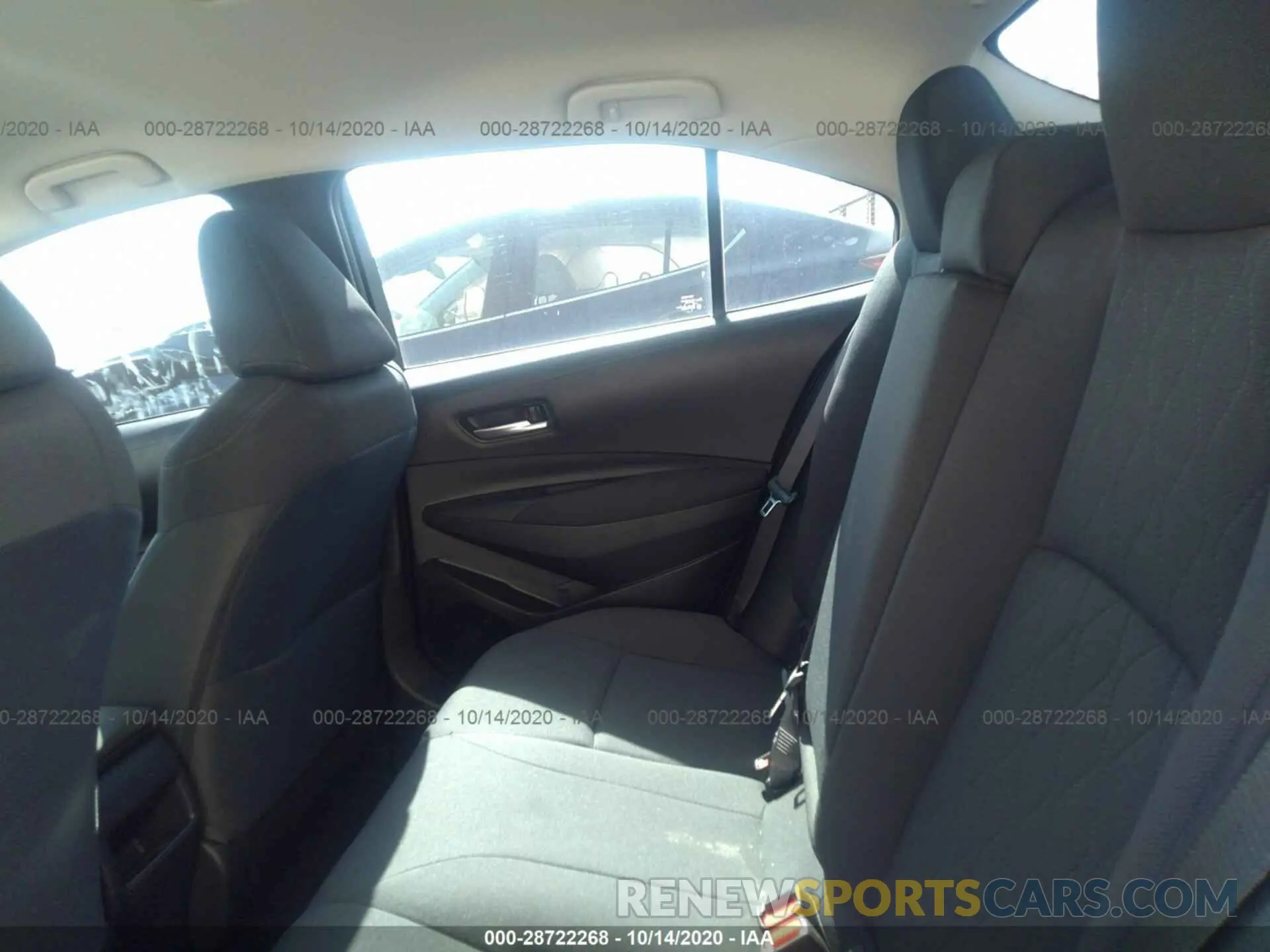 8 Photograph of a damaged car 5YFEPRAE2LP124958 TOYOTA COROLLA 2020
