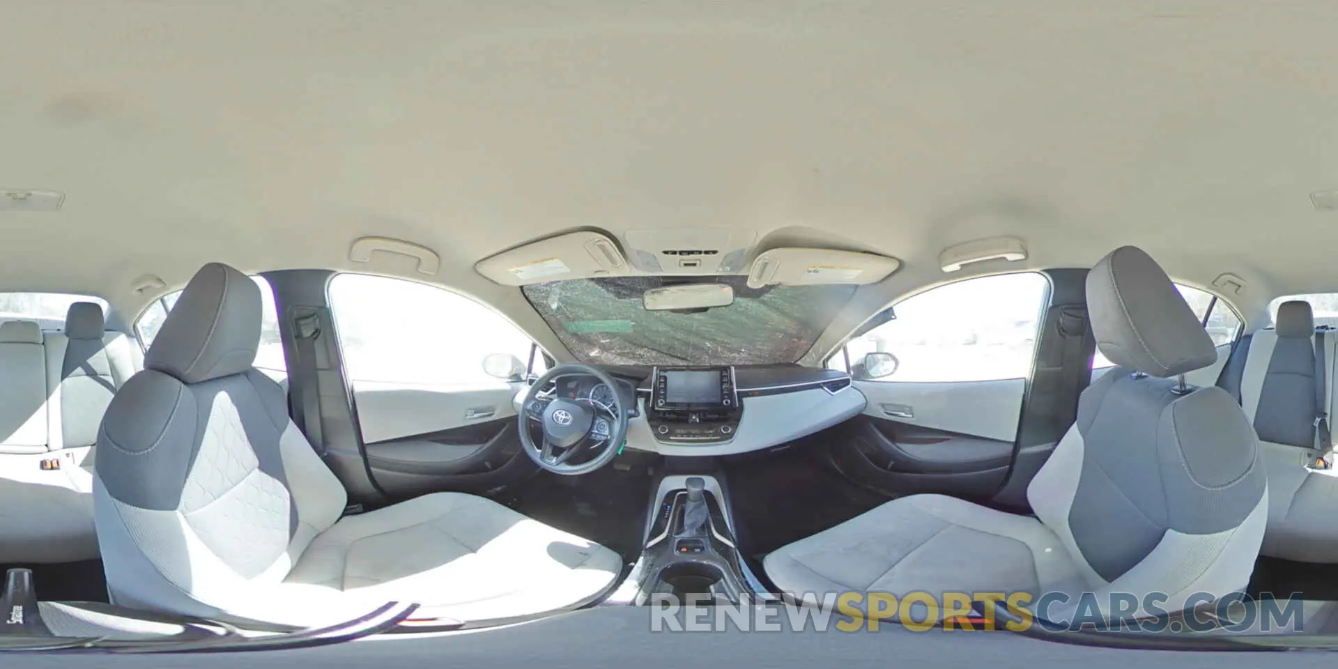 13 Photograph of a damaged car 5YFEPRAE2LP125382 TOYOTA COROLLA 2020