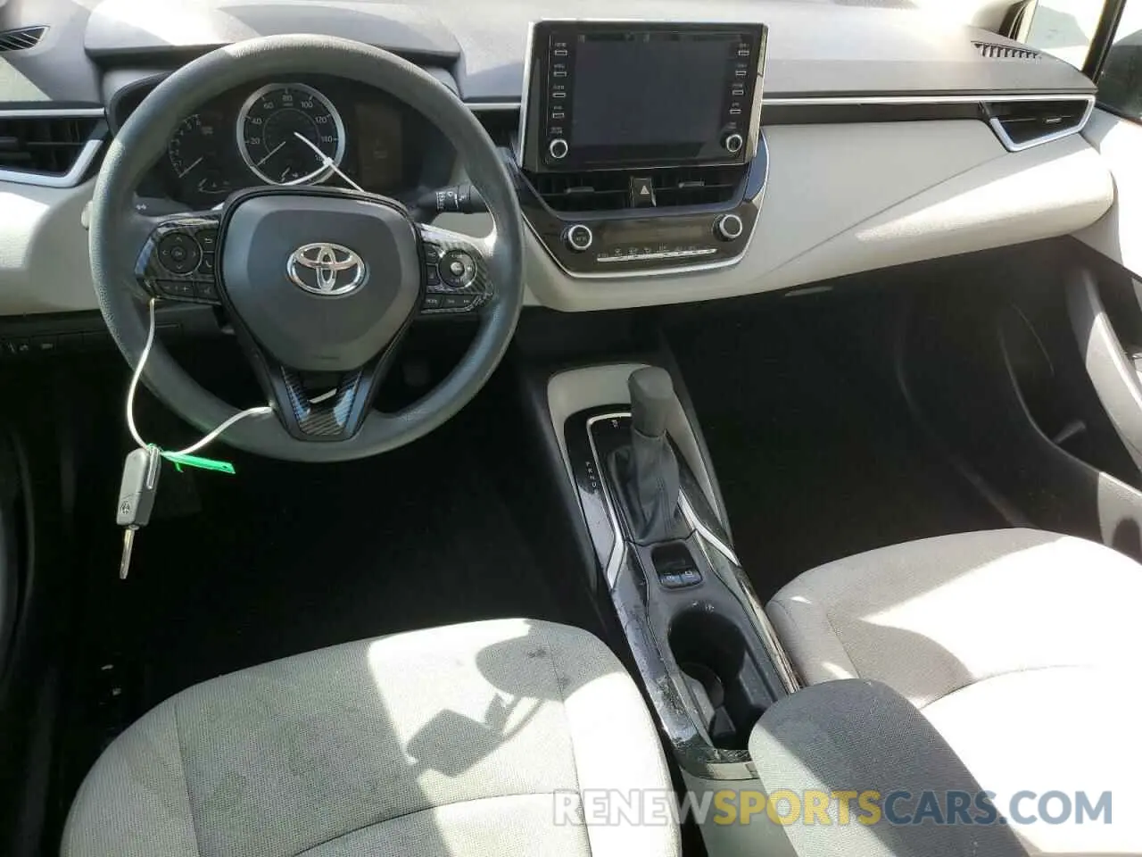 8 Photograph of a damaged car 5YFEPRAE2LP125382 TOYOTA COROLLA 2020