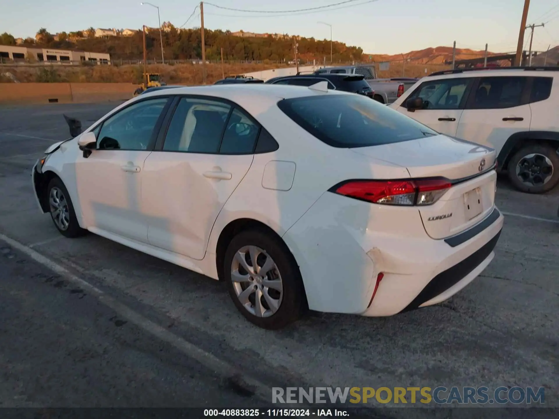 3 Фотография поврежденного автомобиля 5YFEPRAE2LP126354 TOYOTA COROLLA 2020