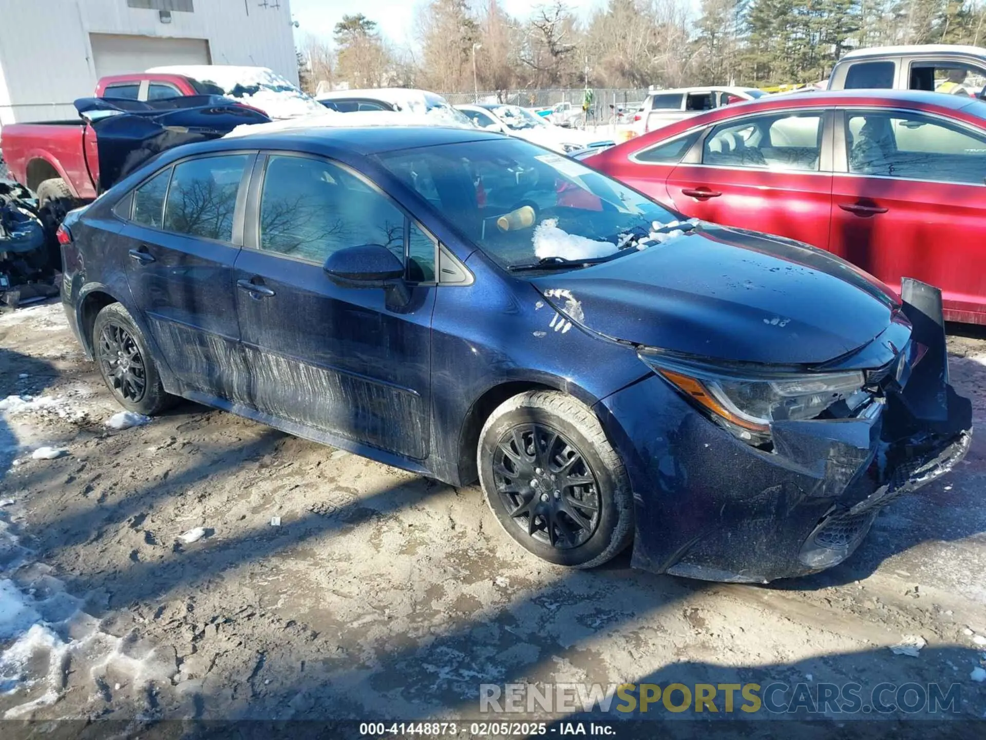 1 Photograph of a damaged car 5YFEPRAE2LP144451 TOYOTA COROLLA 2020
