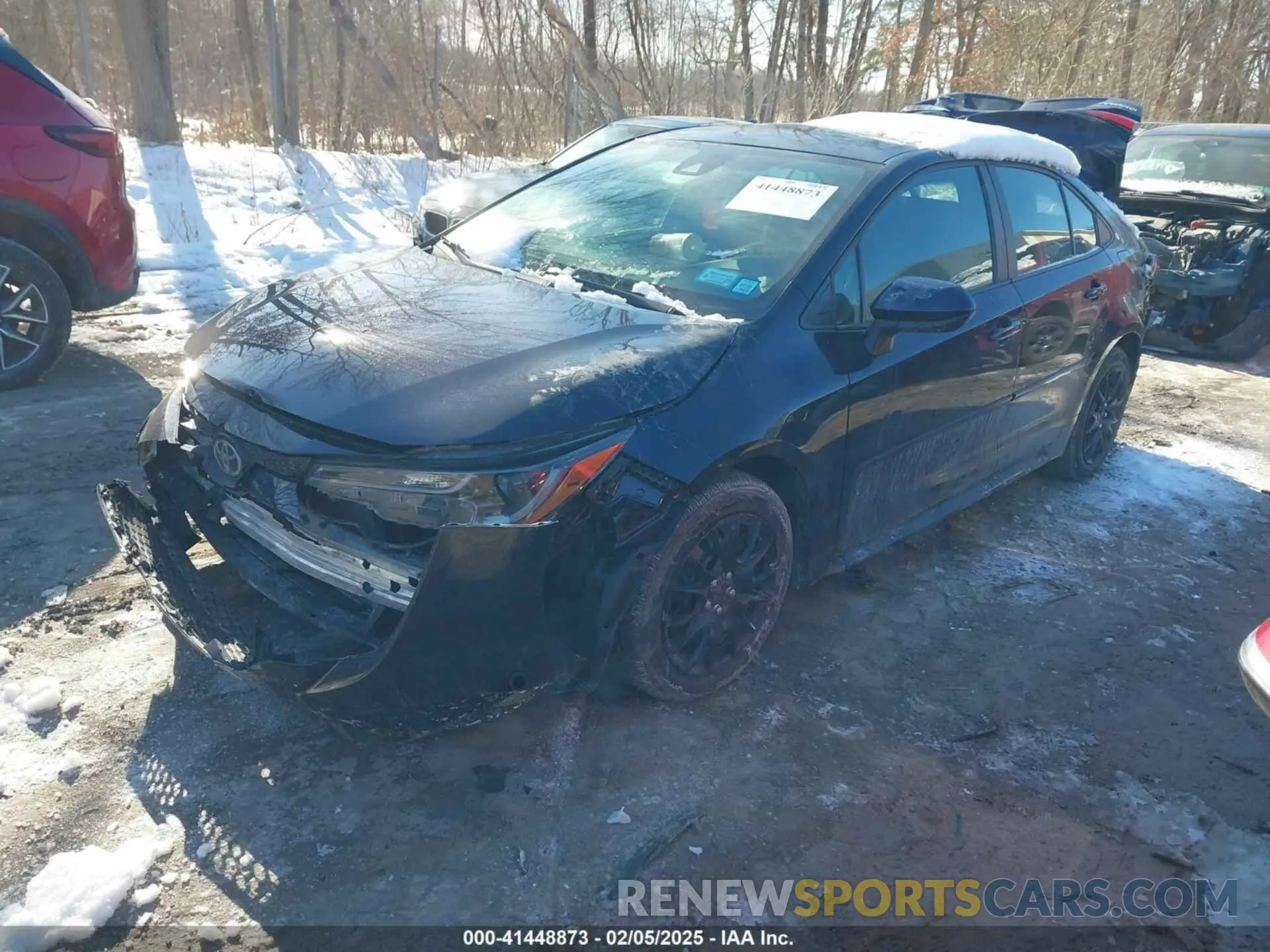 2 Photograph of a damaged car 5YFEPRAE2LP144451 TOYOTA COROLLA 2020