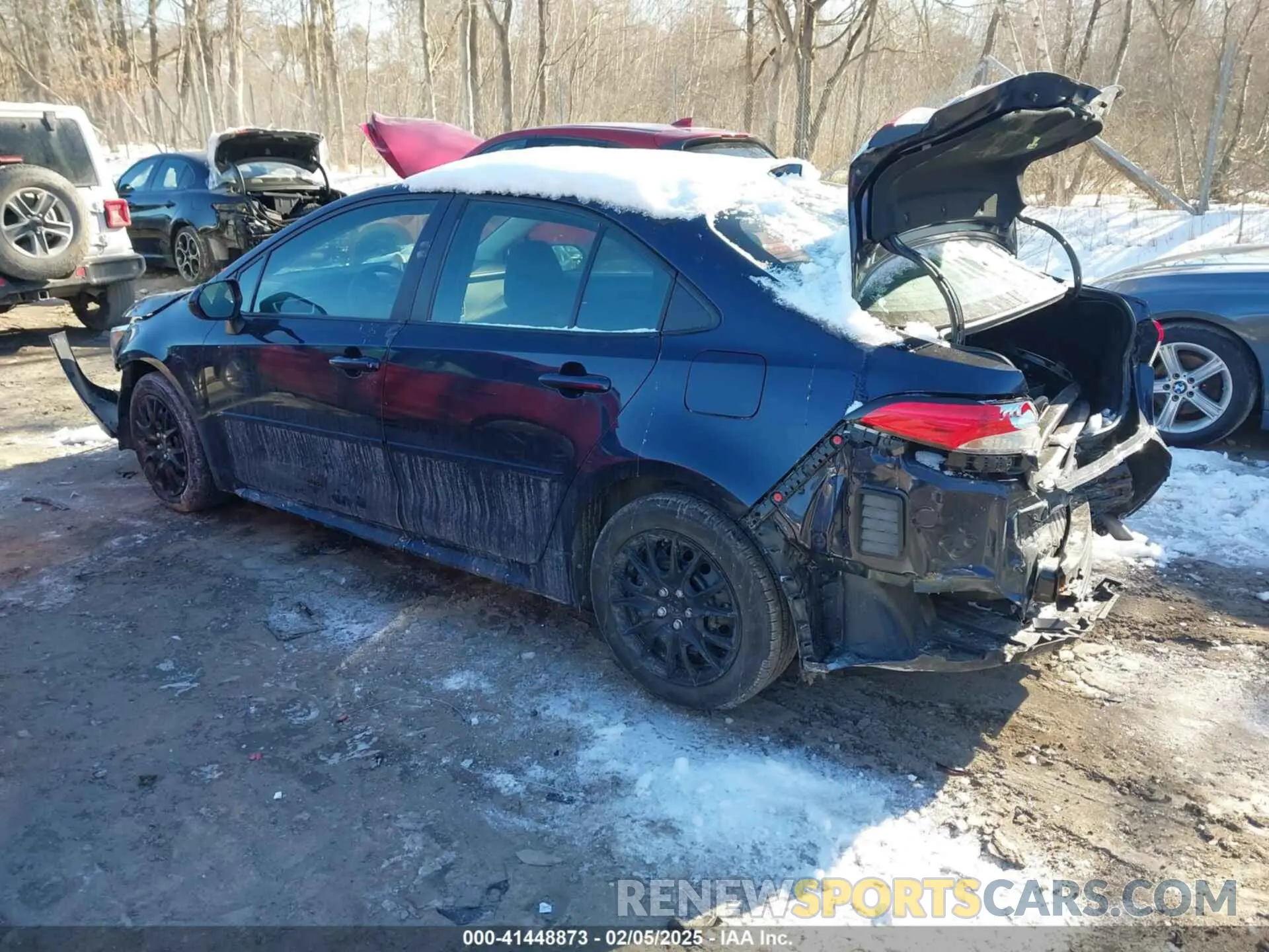 3 Photograph of a damaged car 5YFEPRAE2LP144451 TOYOTA COROLLA 2020