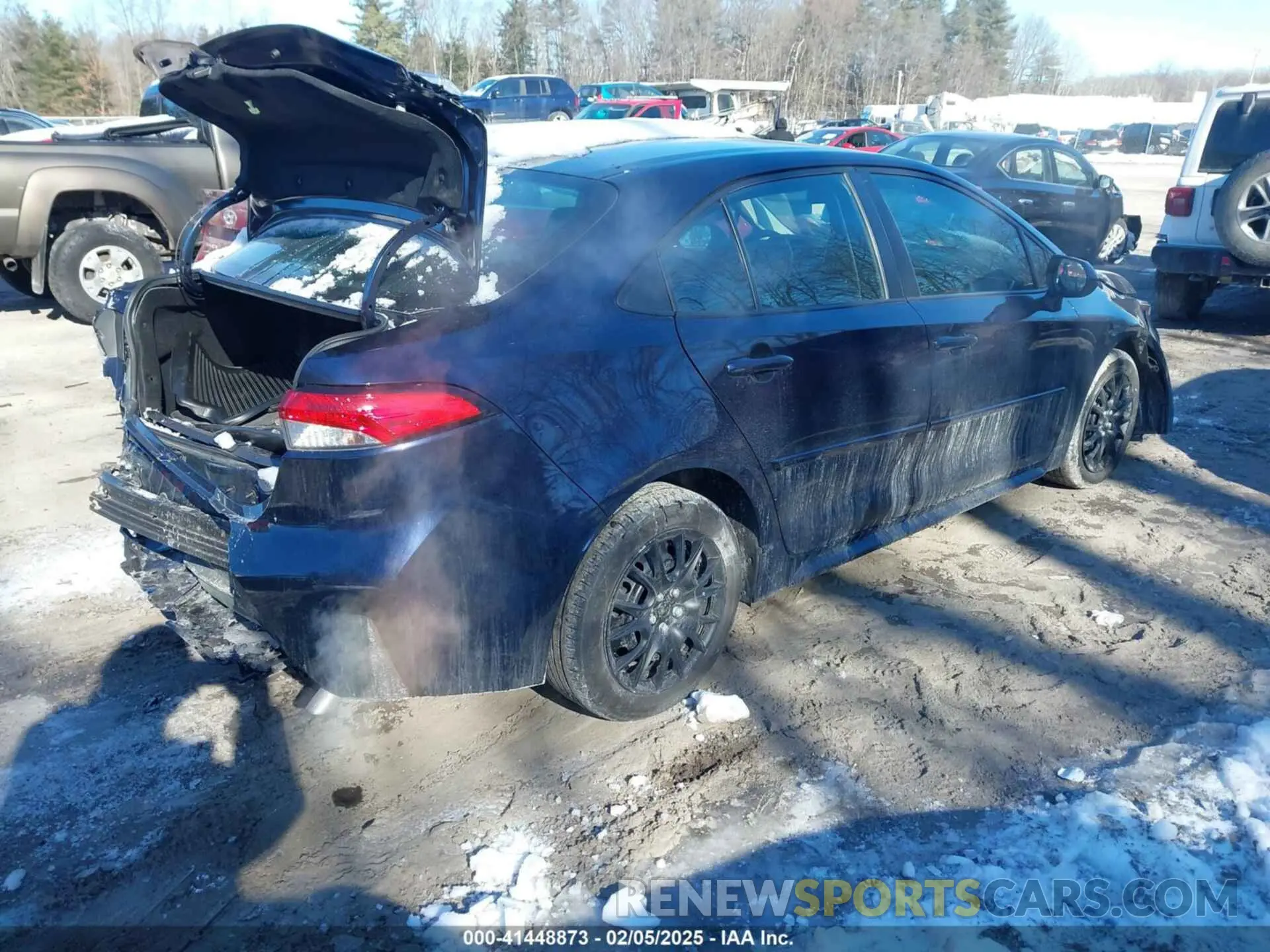 4 Photograph of a damaged car 5YFEPRAE2LP144451 TOYOTA COROLLA 2020