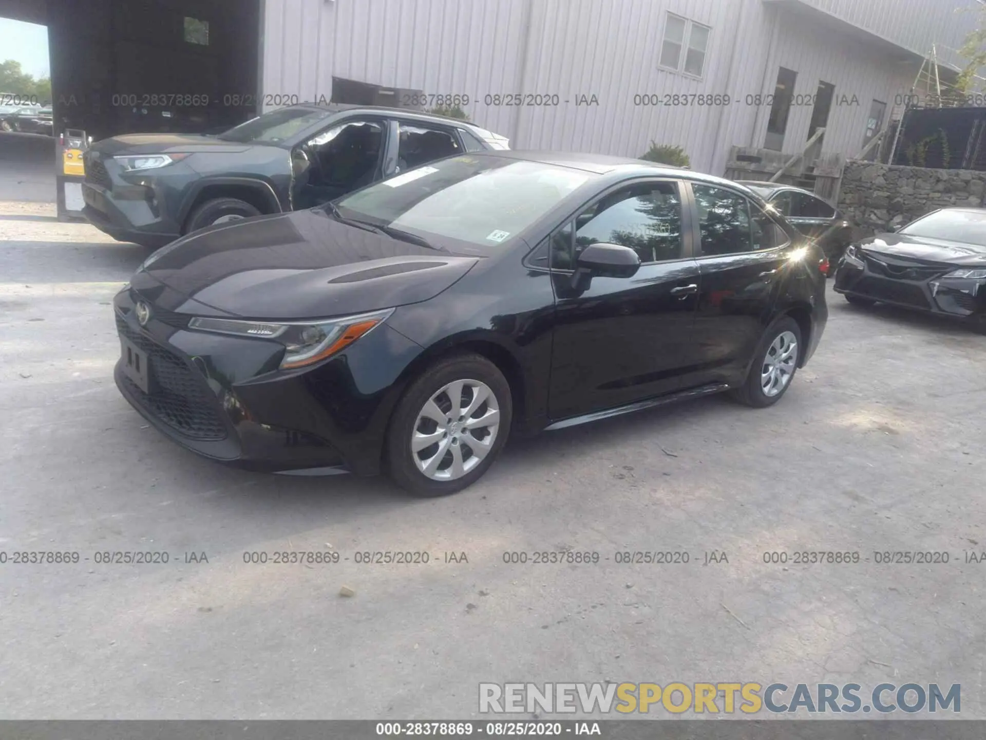 2 Photograph of a damaged car 5YFEPRAE3LP007356 TOYOTA COROLLA 2020