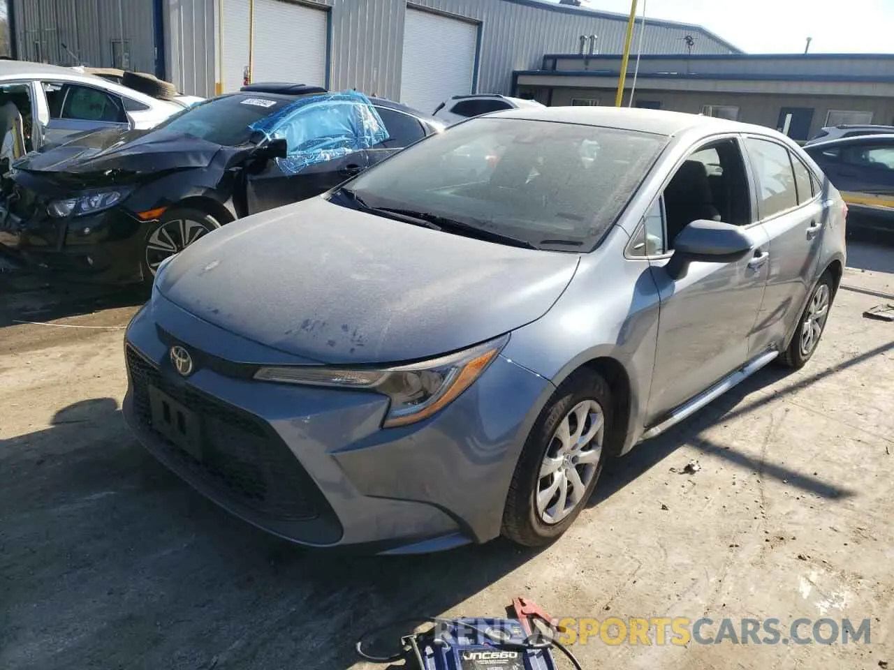 2 Photograph of a damaged car 5YFEPRAE3LP021130 TOYOTA COROLLA 2020