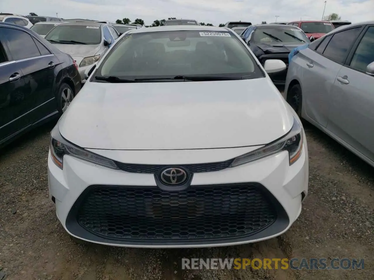 5 Photograph of a damaged car 5YFEPRAE3LP022360 TOYOTA COROLLA 2020