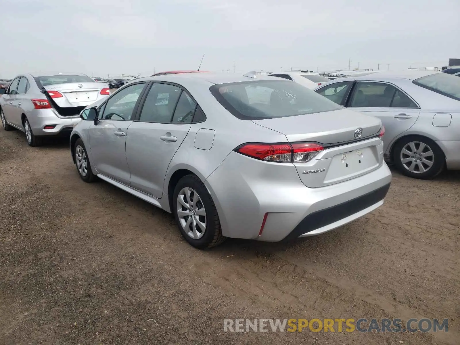 3 Photograph of a damaged car 5YFEPRAE3LP026277 TOYOTA COROLLA 2020