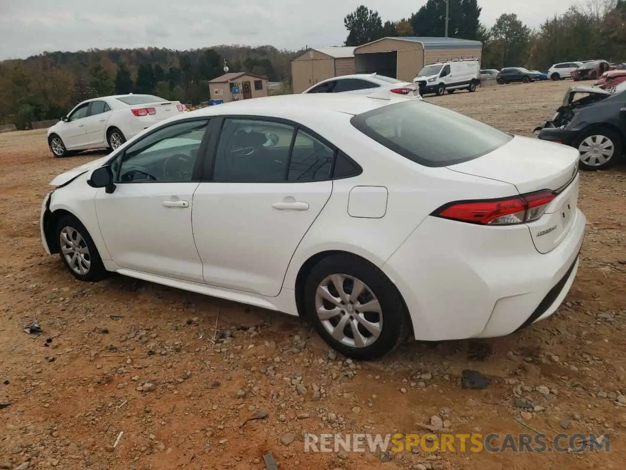 2 Photograph of a damaged car 5YFEPRAE3LP026585 TOYOTA COROLLA 2020