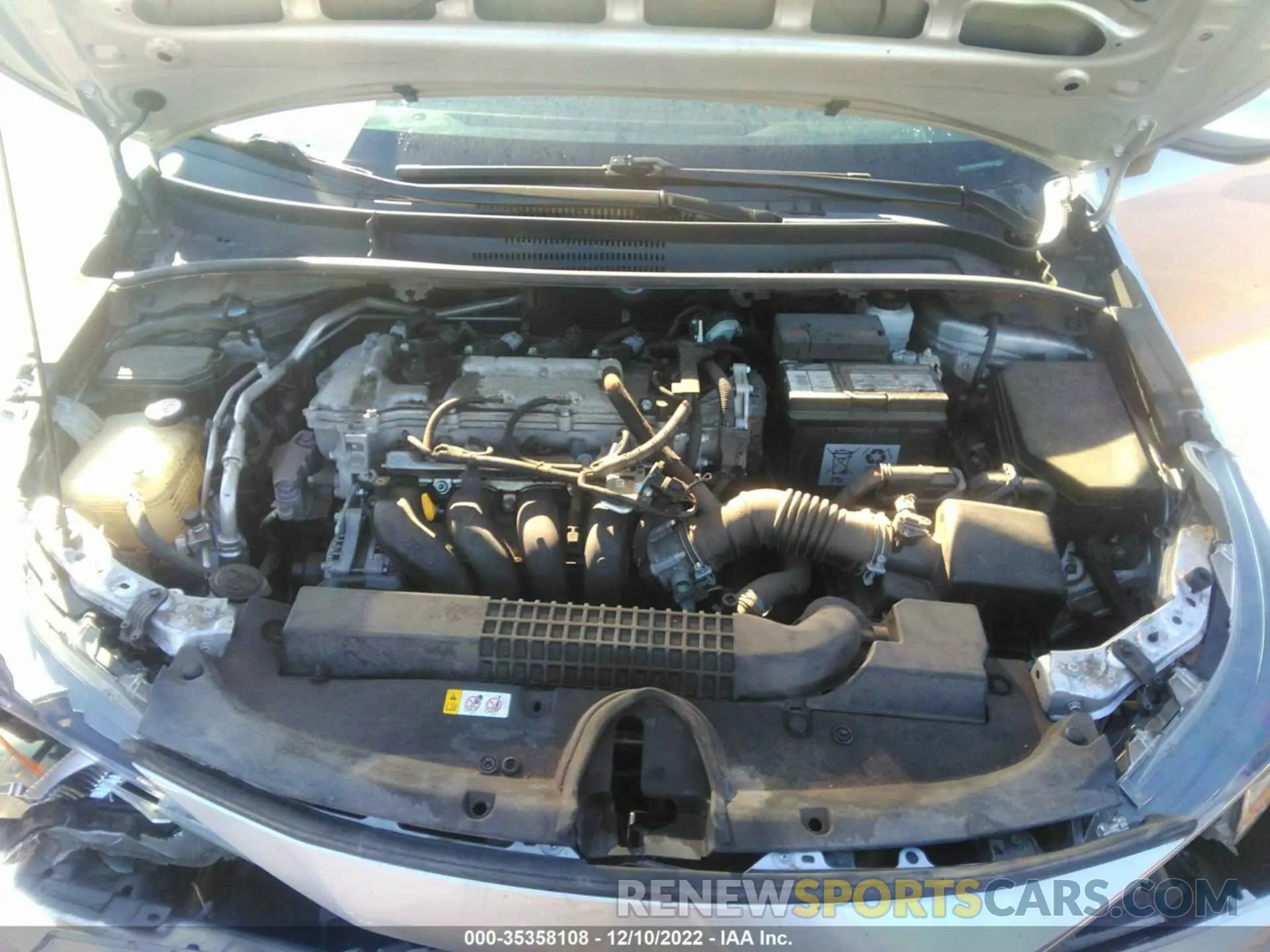 10 Фотография поврежденного автомобиля 5YFEPRAE3LP045394 TOYOTA COROLLA 2020