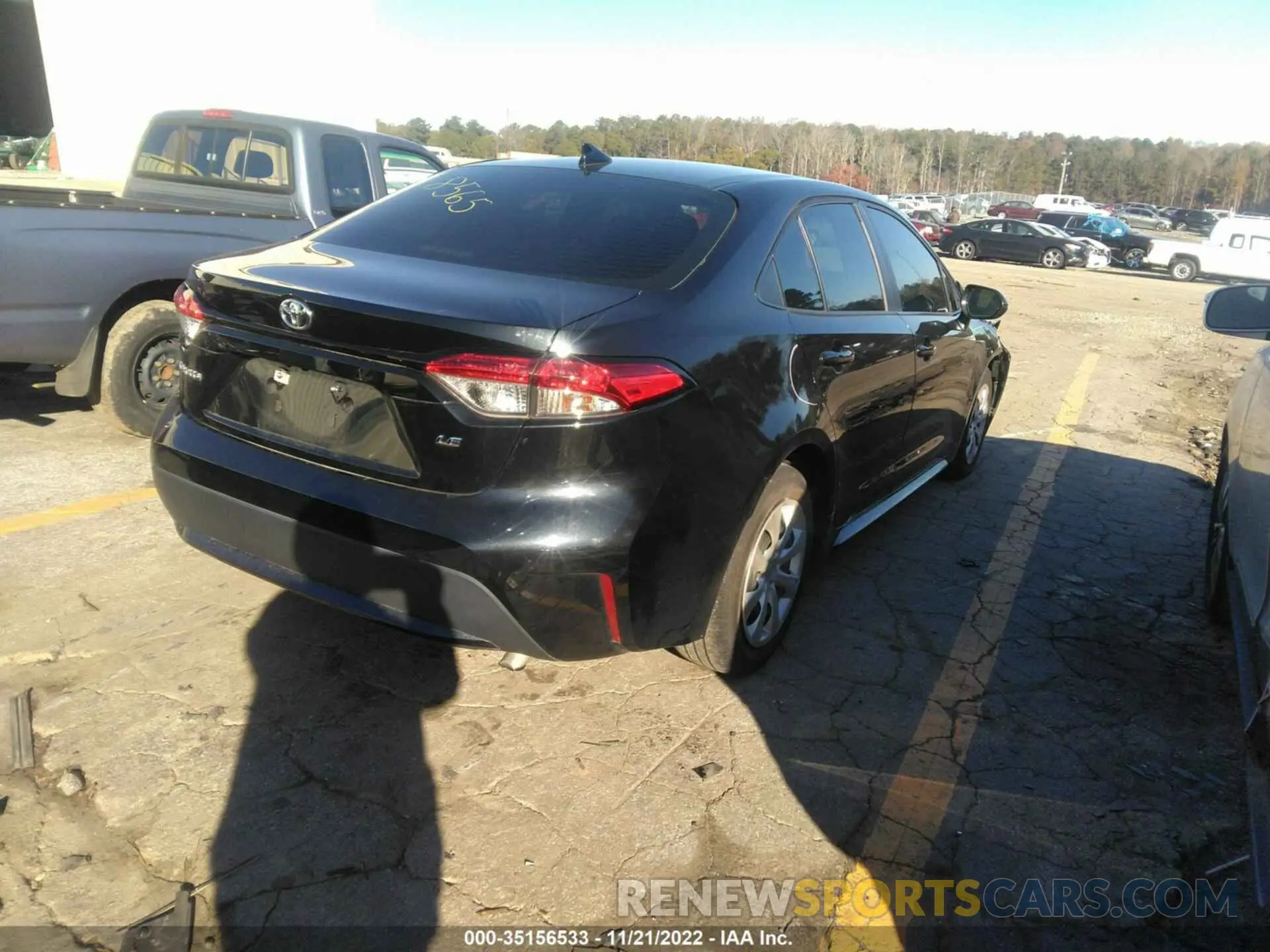 4 Фотография поврежденного автомобиля 5YFEPRAE3LP058565 TOYOTA COROLLA 2020