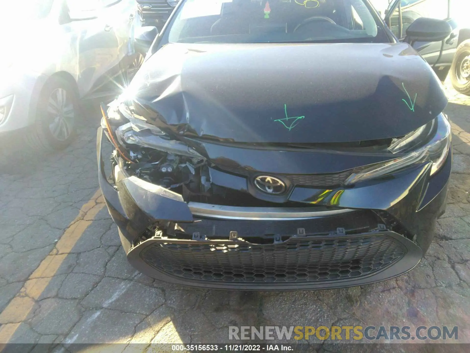 6 Фотография поврежденного автомобиля 5YFEPRAE3LP058565 TOYOTA COROLLA 2020
