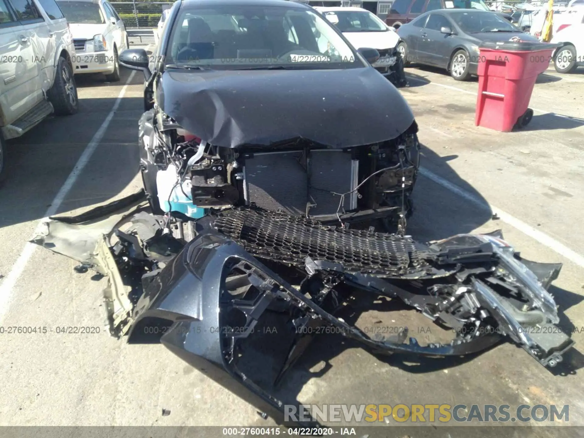 6 Photograph of a damaged car 5YFEPRAE3LP064284 TOYOTA COROLLA 2020