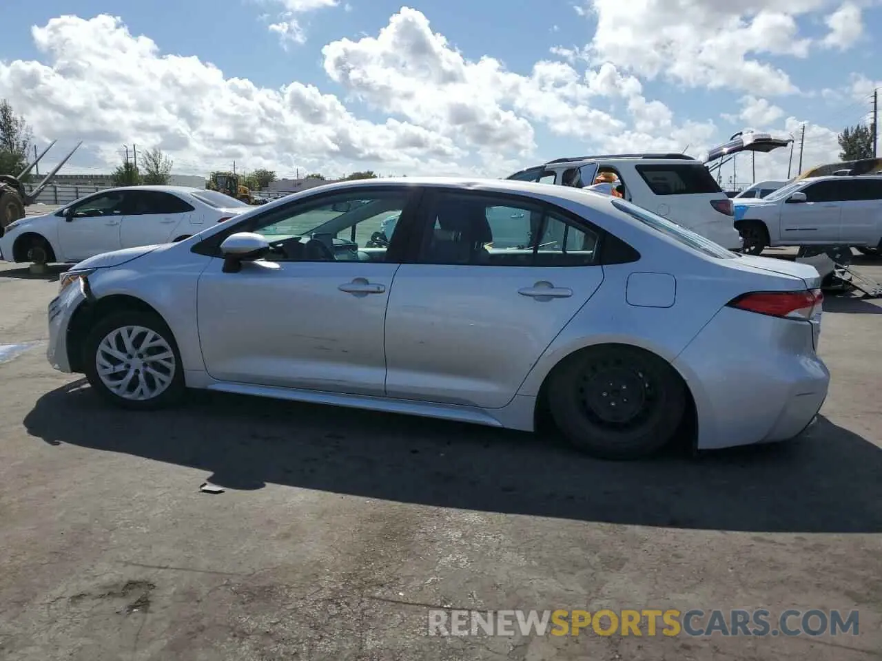 2 Фотография поврежденного автомобиля 5YFEPRAE3LP066925 TOYOTA COROLLA 2020