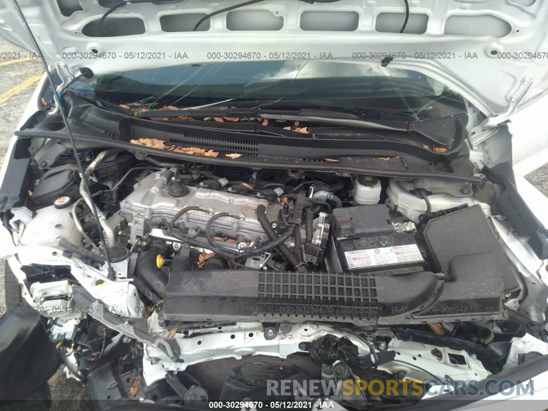 10 Photograph of a damaged car 5YFEPRAE3LP069890 TOYOTA COROLLA 2020