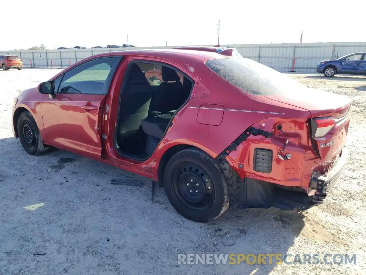 2 Фотография поврежденного автомобиля 5YFEPRAE3LP078931 TOYOTA COROLLA 2020