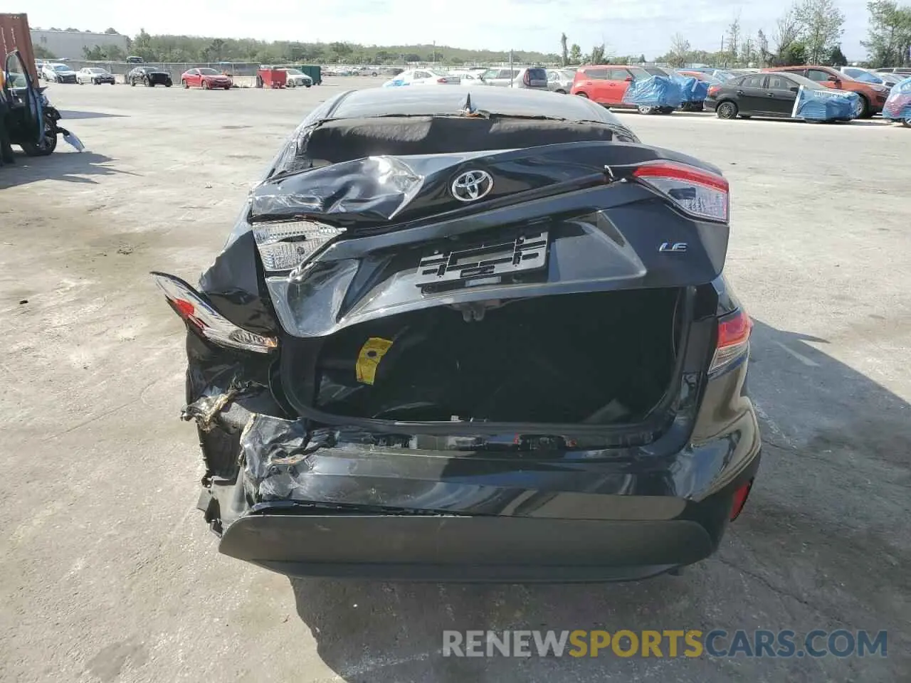 6 Фотография поврежденного автомобиля 5YFEPRAE3LP086771 TOYOTA COROLLA 2020