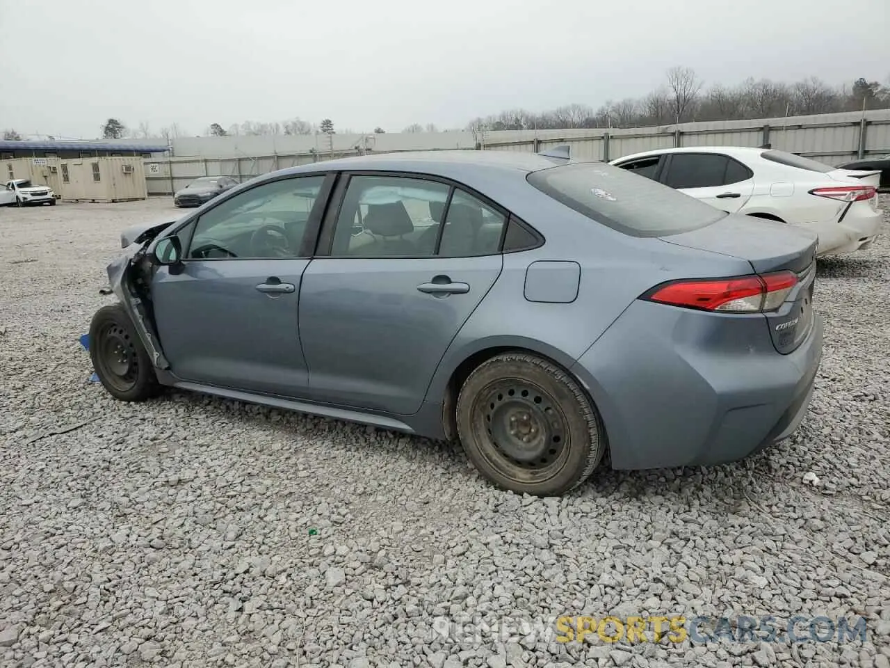 2 Photograph of a damaged car 5YFEPRAE3LP089041 TOYOTA COROLLA 2020