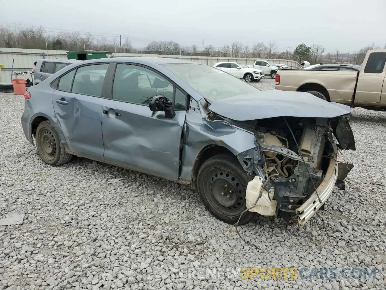 4 Photograph of a damaged car 5YFEPRAE3LP089041 TOYOTA COROLLA 2020